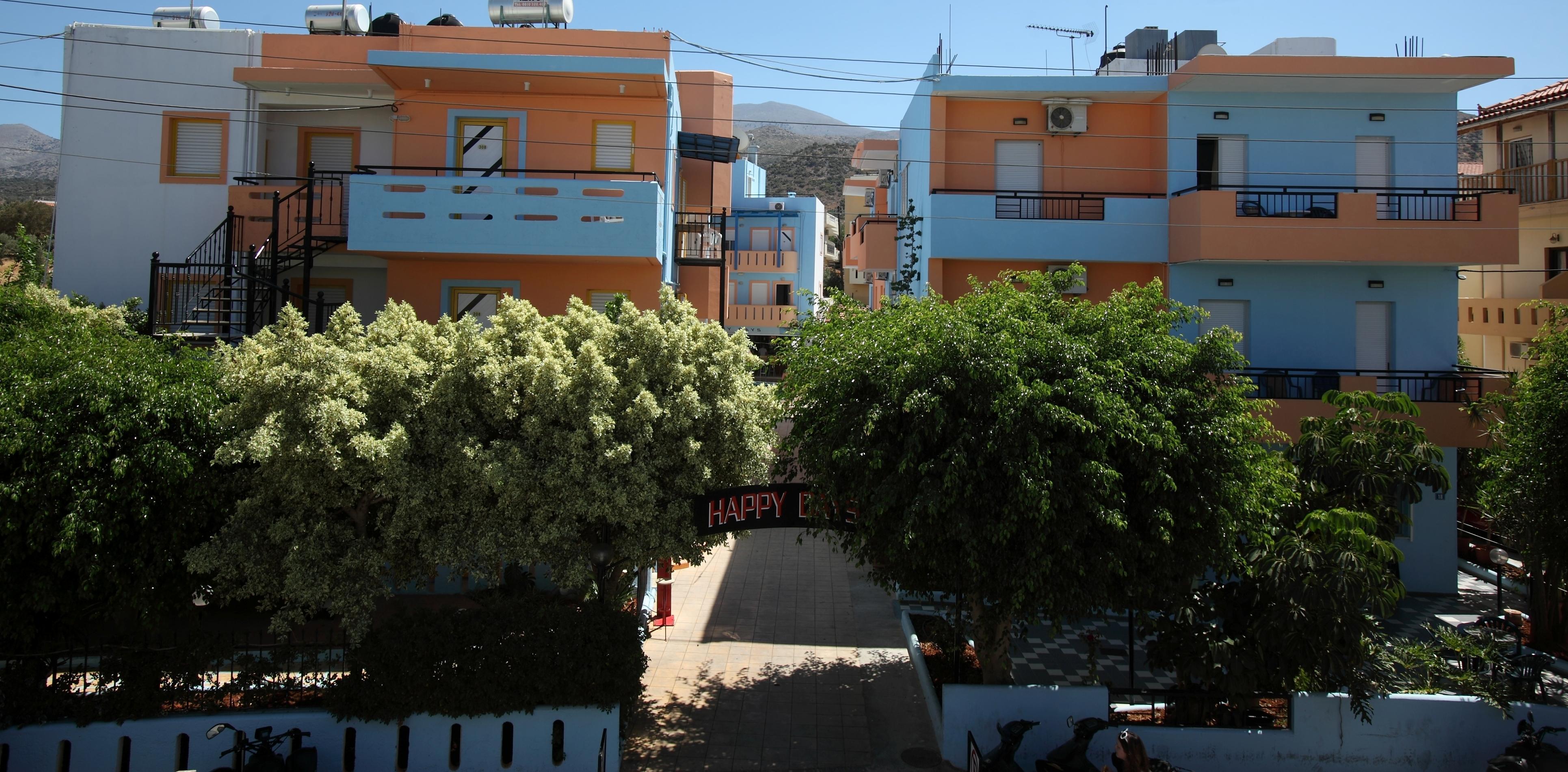 Aparthotel Happy Days à Malia Extérieur photo